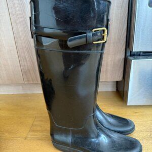 Lauren Ralph Lauren Black Winter Rain Boots